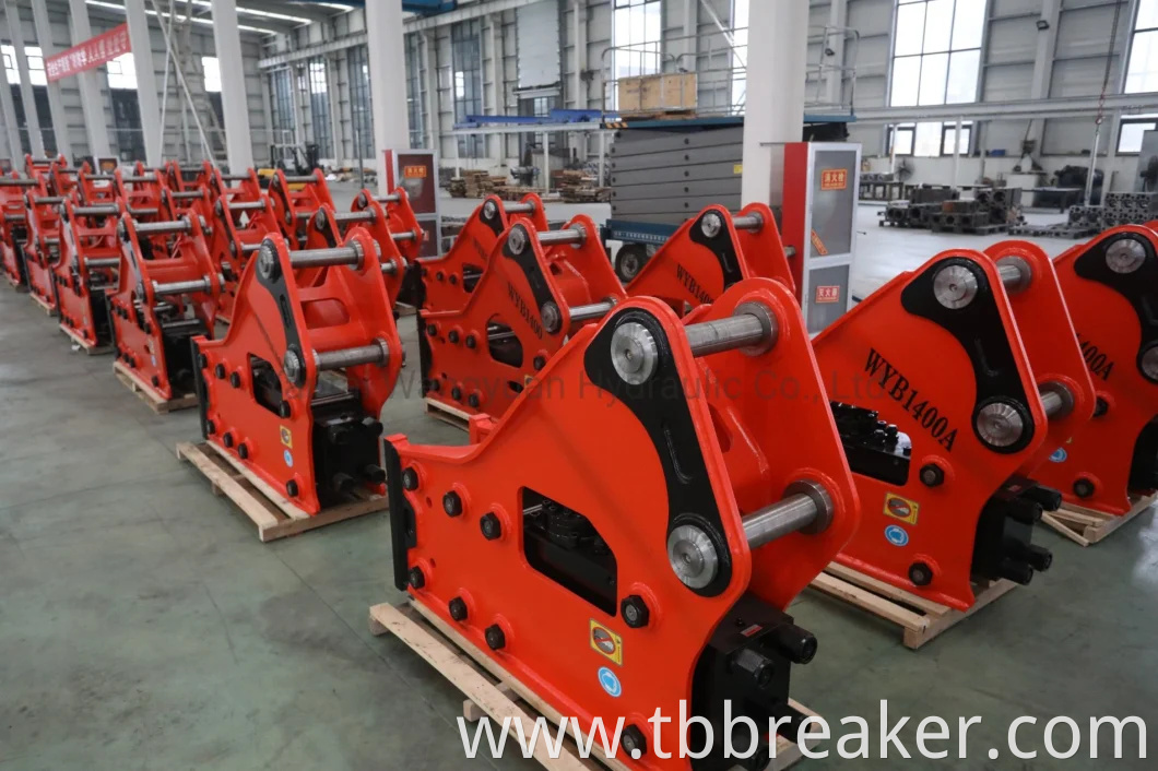 Wyb Side Type Hydraulic Breaker Hammer Rock Breaker Excavator Attachments